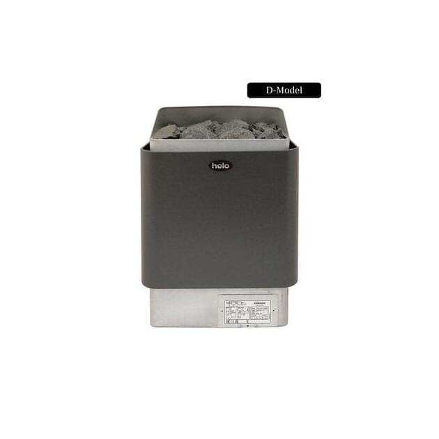 CUP 4.5 kW D Graph Grå Badstuovn Krever eks. styring