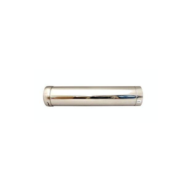 Stålpipe, 1000 mm, stål (115mm innerrør)
