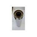 Stålpipe, 1000 mm, stål (130mm innerrør)