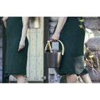 Bøtte m/Håndtak Brunsvart