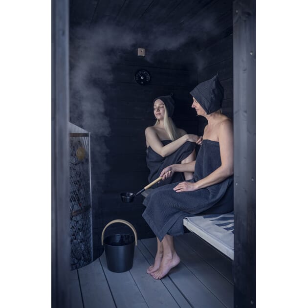 Øse Alu.bambus Svart