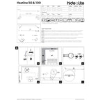 Heatline Kabel 50cm