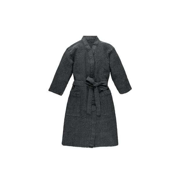 Kenno badekåpe L/XL svart/grå