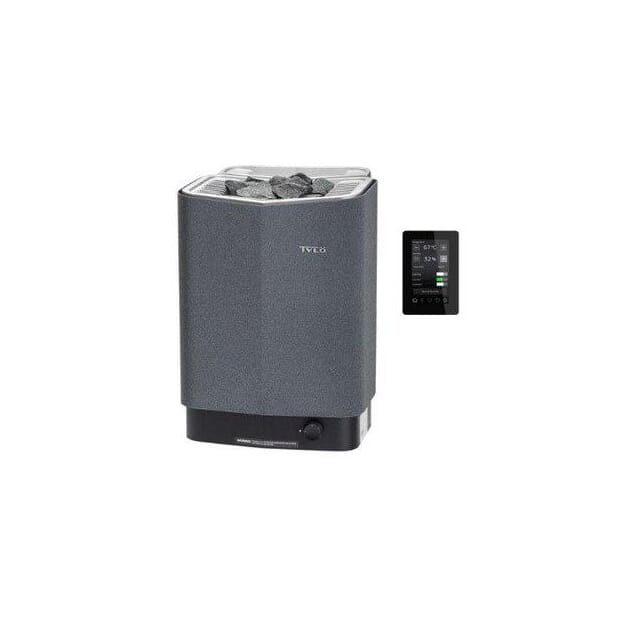 Sense Combi Elite cloud 10.5 kW Grå Badstuovn