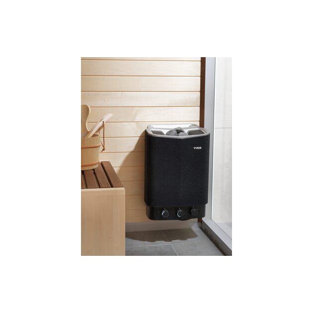 Sense Sport Combi 4 Kw Svart Badstuovn