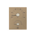 Badstutermometer og hygrometer champagne