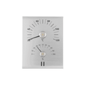 Badstutermometer og hygrometer sølv