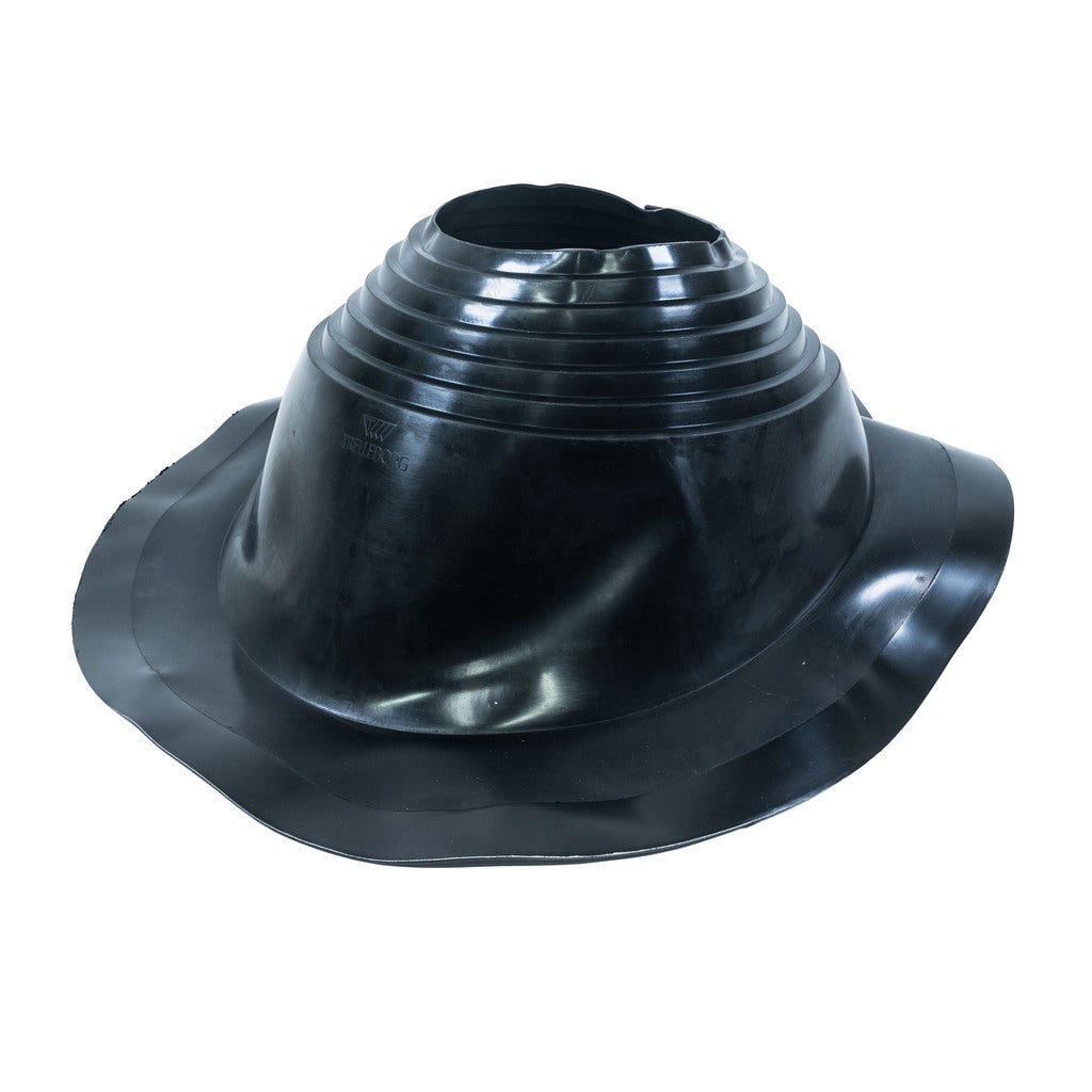 Regnkrage (gummi) for stålpipe