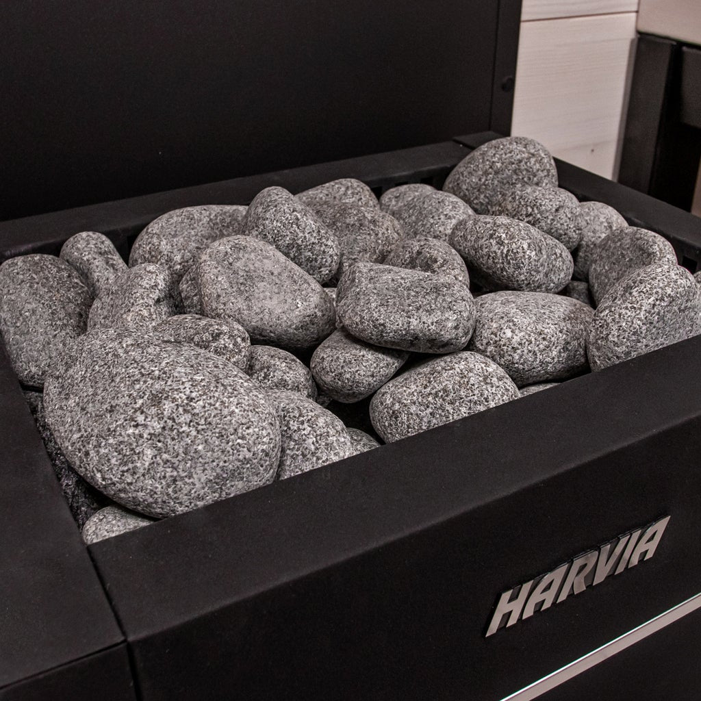 Badstustein Harvia runde, små 15kg