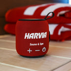 Badstuhøyttaler Harvia rød