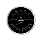 Termo-hygrometer Harvia black