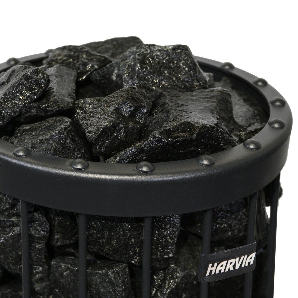 Badstustein Vulcanite black små