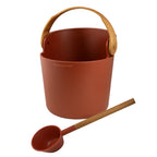 Badstusett Helmi Rød - Terracotta