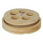 SAUNIA Ventilasjonstallerken 100mm Mørk Thermo Osp