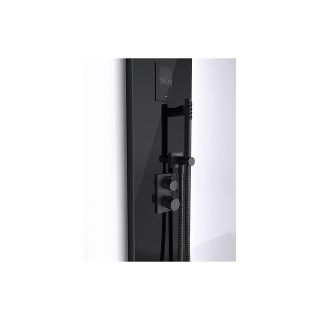 STEAM SHOWER STELLA 2/4 MATT BLACK