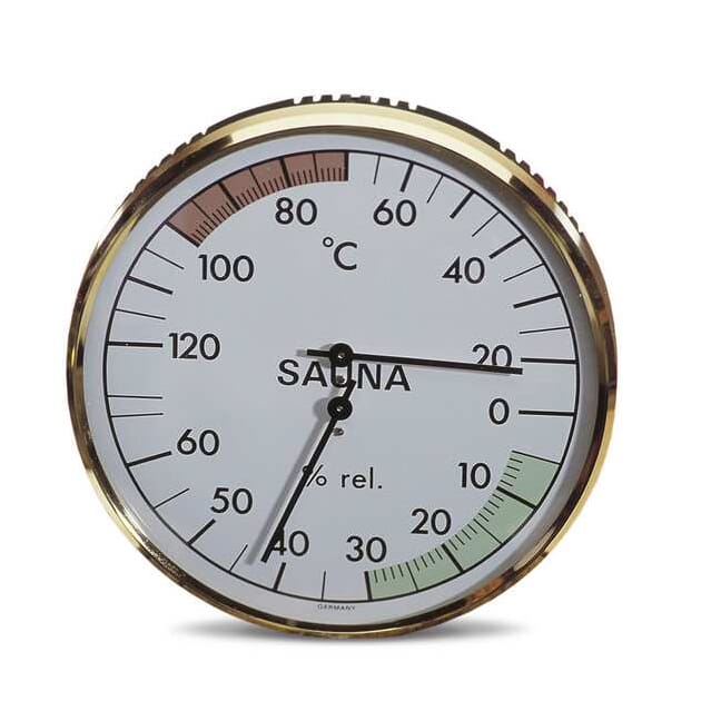 EOS Sauna climate station 100mm round shape