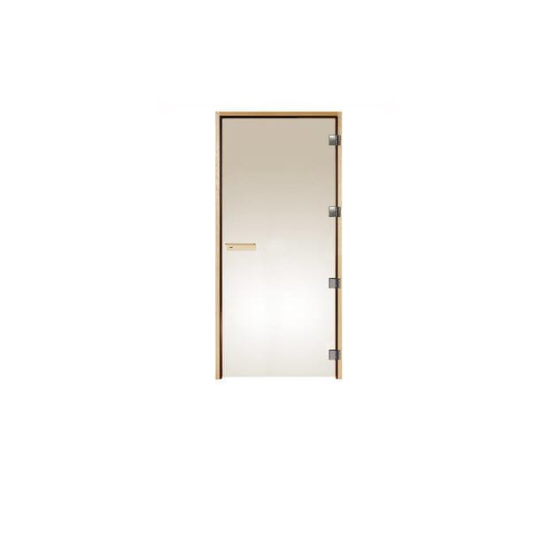 Badstudør Dgb Furu 10X21 Bronseglass