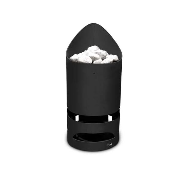 Eos Zeus S 7.5kW sort matt badstuovn