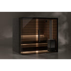 Badsturom Reflection 200x200 WIDE Hjørne venstre. Thermo Osp