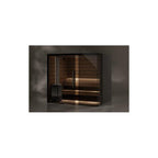 Badsturom Reflection 250x200 WIDE Hjørne venstre. Thermo Osp
