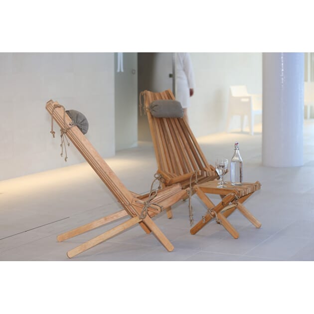 Ecofurn Ecochair hvitoljet, furu