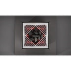 Crown 10.8kW Reflection Svart Badstuovn