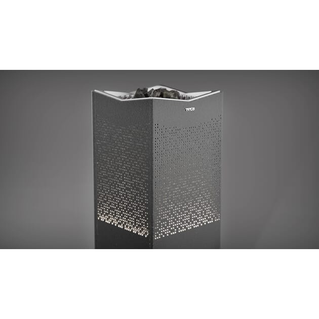 CROWN ELITE 10 kW Grå Badstuovn