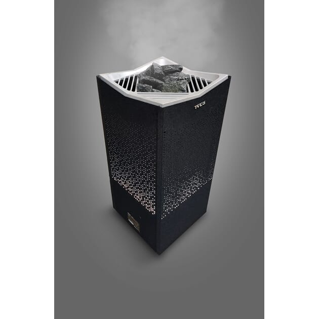 CROWN ELITE 8 kW Svart Badstuovn