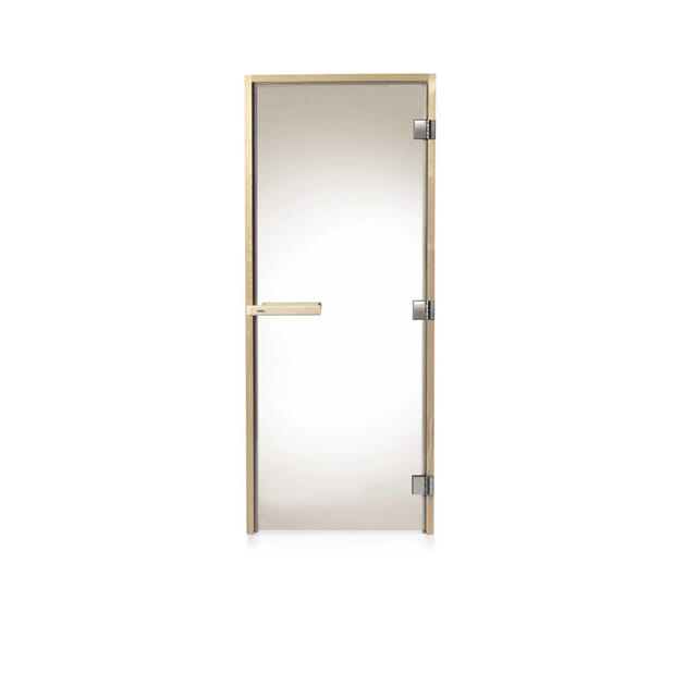 Badstudør Dgb Furu 9X19 Bronseglass