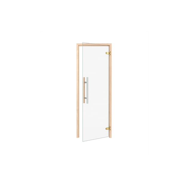 Badstudør Premium Thermo Osp 8X19 Klart glass