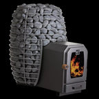 Huum HIVE Wood 17kW Badstuovn til 8-16 m3 (kubikkmeter - romvolum).