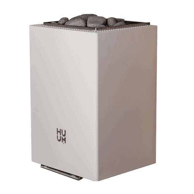Huum CORE Wall Mini Combi White 4 (3,6 kW + 1kW) Badstuovn