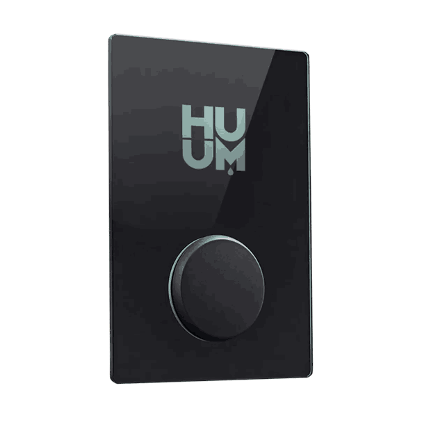 Huum UKU control panel Glass. Black