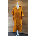 Badstu Poncho orange velur Large/XL
