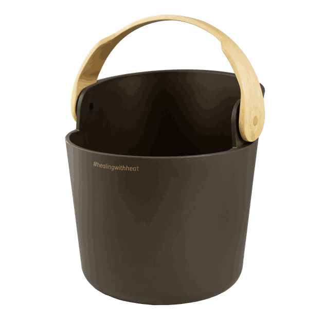 Helmi pail and ladle Chocolate