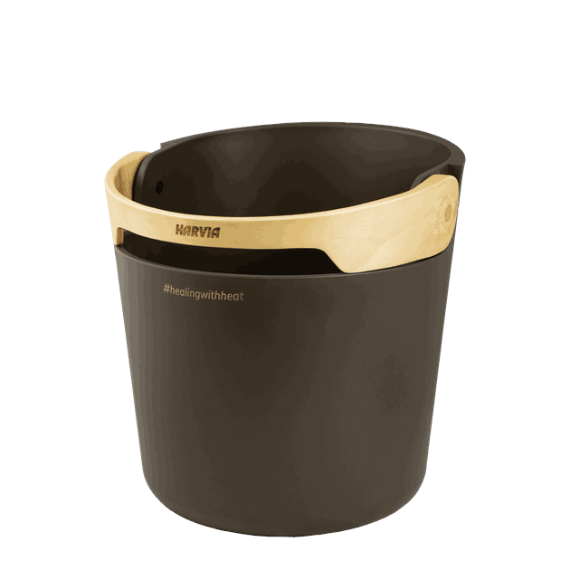 Helmi pail and ladle Chocolate