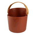Helmi pail and ladle Terracotta