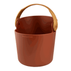 Helmi pail and ladle Terracotta