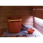 Helmi pail and ladle Terracotta
