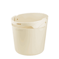 Helmi pail and ladle Ivory