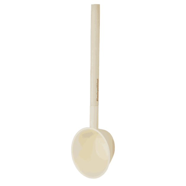 Helmi pail and ladle Ivory