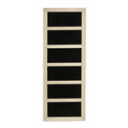 Infra Panel 980X360 150W Svart