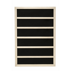 Infra Panel 980X680 300W Svart