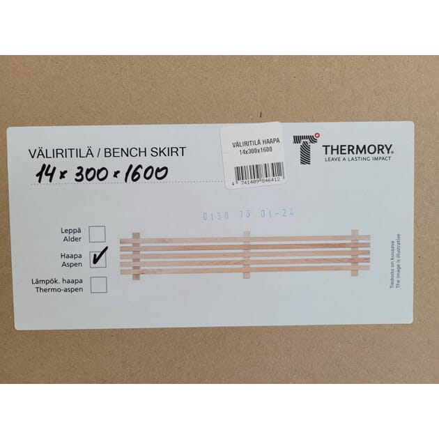 Benkefront Osp 14x300x1600