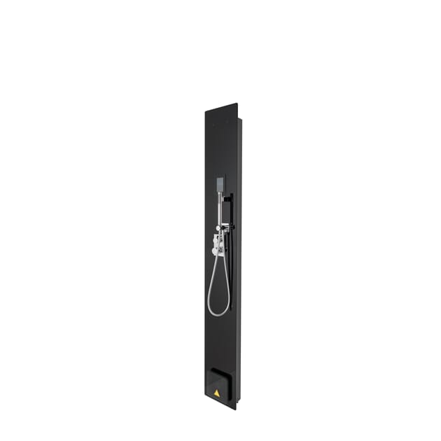 STEAM SHOWER STELLA 2/4 MATT BLACK