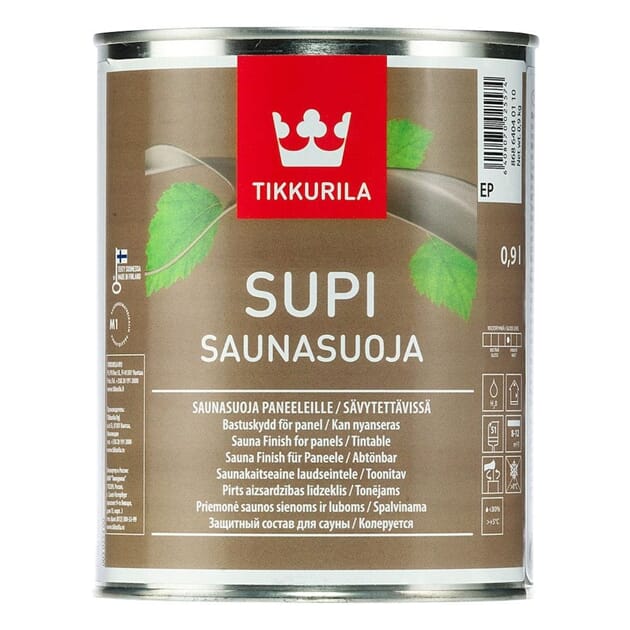Badstubeskytter for vegger og tak Supi 0.9 liter. RB0