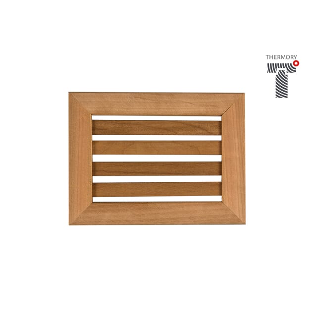 UTGÅTT Ventilrist 15x19 Varmebehandlet osp
